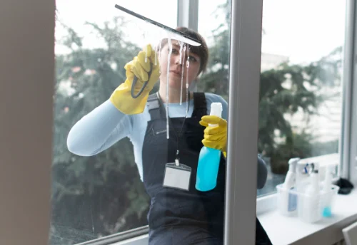 Nettoyage de vitres intérieures et extérieures au Barroux